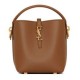 Replica YSL Saint Laurent Le 37 Mini Shiny Bag 765870  Coffee Fake