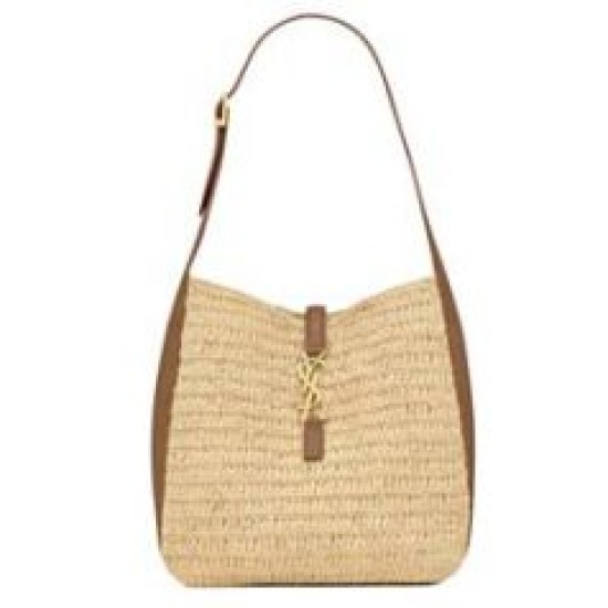 Replica YSL Saint Laurent Le 5 A 7 Supple Small Bag Raffia Coffee Fake Replica YSL Saint Laurent Le 5 A 7 Supple Small Bag Raffia Coffee Fake