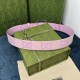 Fake Gucci GG Marmont wide belt 400593 40mm Pink Replica