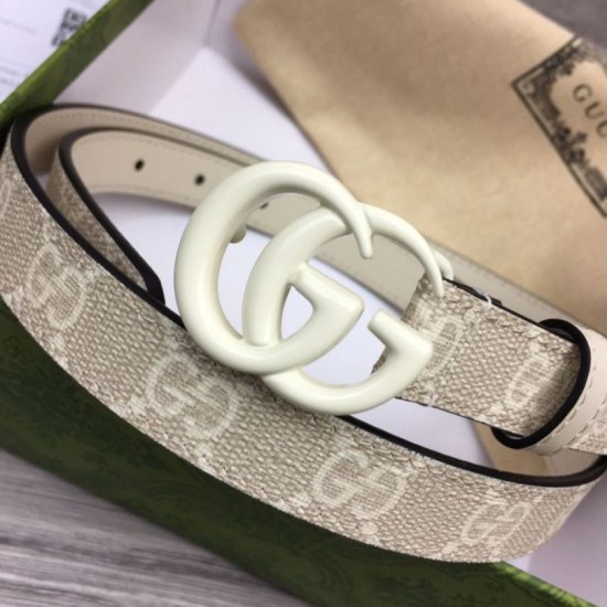 Replica Gucci GG Marmont thin belt 409417 20mm