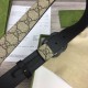 Replica Gucci GG Marmont thin belt 414516 Brown
