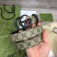 Replica Gucci GG Marmont thin belt 414516 Brown