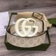 Replica Gucci GG Marmont wide belt 400593 40mm White