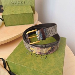 Replica Gucci GG carnation print belt 677534 35mm