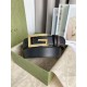 Replica Gucci reversible belt with Square G buckle 626974 Gold Hardware