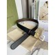 Replica Gucci reversible belt with Square G buckle 626974 Gold Hardware