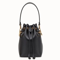 Replica Mon Tresor Mini Bucket Bag Black
