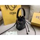 Replica Mon Tresor Mini Bucket Bag Transparent PU Black