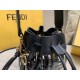 Replica Mon Tresor Mini Bucket Bag Transparent PU Black