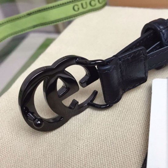 Replica Gucci Marmont thin belt 409417 20mm