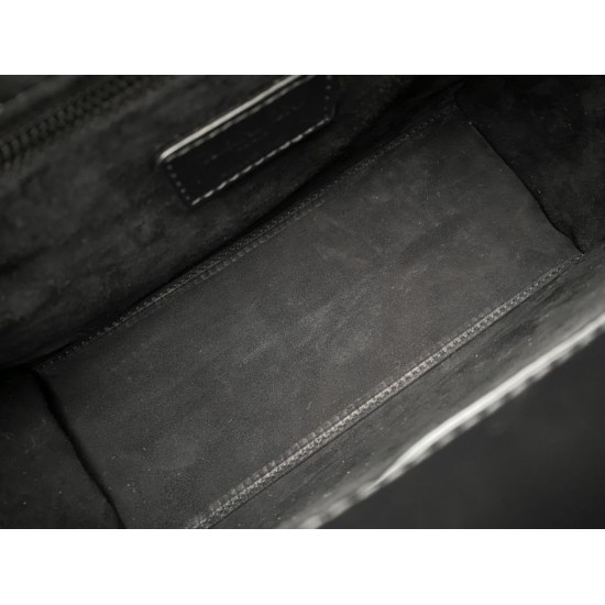 Replica Christian Dior Medium Lady Dior My Abcdior Bag Black Cannage Calfskin with Diamond Motif Fake Christian Dior Medium Lady Dior My Abcdior Bag Black Cannage Calfskin with Diamond Motif Replica
