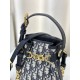 Replica Christian Dior Small C'est Dior Bag Blue Dior Oblique Jacquard Replica Christian Dior Small C'est Dior Bag Blue Dior Oblique Jacquard