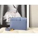 Replica Christian Dior 30 Montaigne Bag Latte Box Calfskin Blue