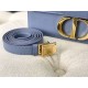 Replica Christian Dior 30 Montaigne Bag Latte Box Calfskin Blue