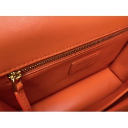 Replica Christian Dior 30 Montaigne Bag Latte Box Calfskin Orange