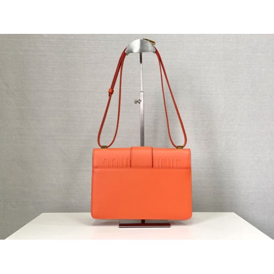 Replica Christian Dior 30 Montaigne Bag Latte Box Calfskin Orange Replica Christian Dior 30 Montaigne Bag Latte Box Calfskin Orange