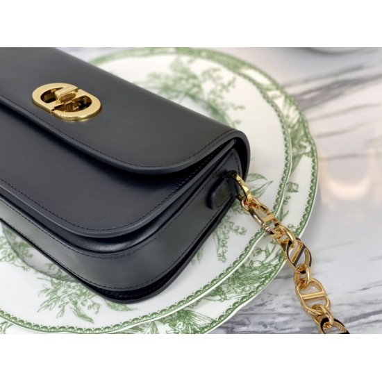 Fake Christian Dior 30 Montaigne Avenue Bag Black Box Calfskin Replica Replica Christian Dior 30 Montaigne Avenue Bag Black Box Calfskin
