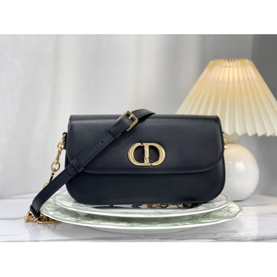 Fake Christian Dior 30 Montaigne Avenue Bag Black Box Calfskin Replica Replica Christian Dior 30 Montaigne Avenue Bag Black Box Calfskin