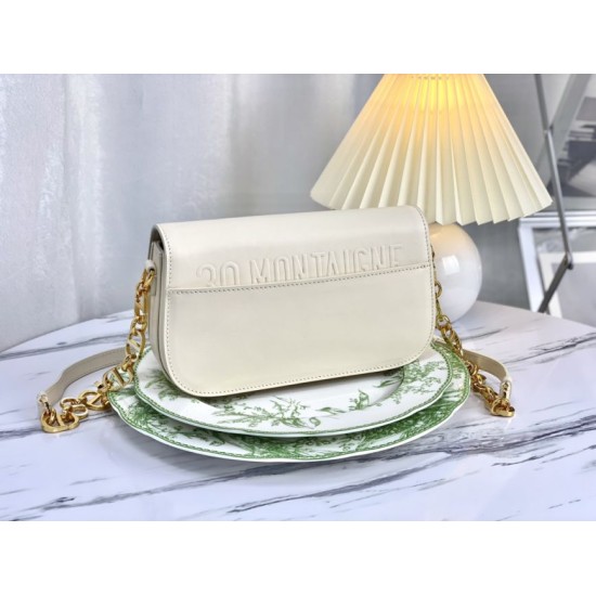 Fake Christian Dior 30 Montaigne Avenue Bag Dusty Ivory Box Calfskin Replica Replica Christian Dior 30 Montaigne Avenue Bag Dusty Ivory Box Calfskin