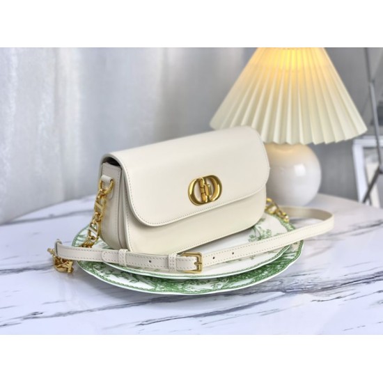Fake Christian Dior 30 Montaigne Avenue Bag Dusty Ivory Box Calfskin Replica Replica Christian Dior 30 Montaigne Avenue Bag Dusty Ivory Box Calfskin