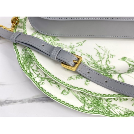 Replica Christian Dior 30 Montaigne Avenue Bag Gray Box Calfskin Replica Christian Dior 30 Montaigne Avenue Bag Gray Box Calfskin
