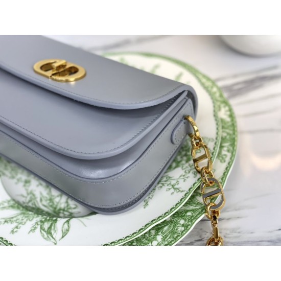Replica Christian Dior 30 Montaigne Avenue Bag Gray Box Calfskin Replica Christian Dior 30 Montaigne Avenue Bag Gray Box Calfskin
