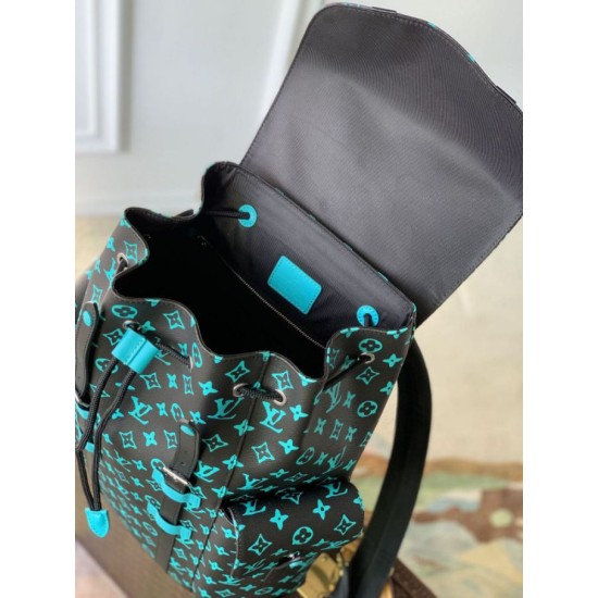 Fake Louis Vuitton Christopher MM Blackpack M21936 Replica