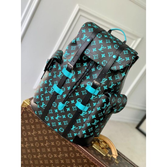 Fake Louis Vuitton Christopher MM Blackpack M21936 Replica