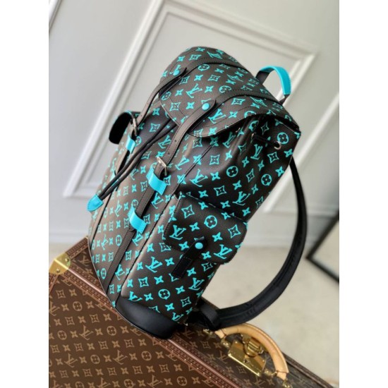 Fake Louis Vuitton Christopher MM Blackpack M21936 Replica