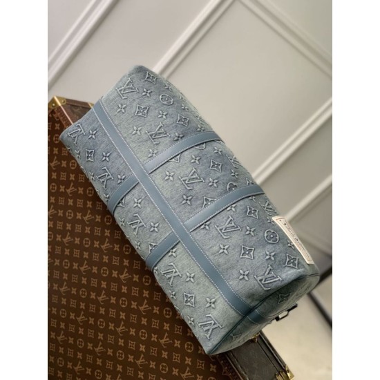 Replica Louis Vuitton Keepall Bandoulière 50 Travel Bag M22532 Replica Louis Vuitton Keepall Bandoulière 50 Travel Bag M22532
