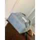 Replica Louis Vuitton M22534 LV Montsouris Backpack Washed Denim Blue Fake Louis Vuitton M22534 LV Montsouris Backpack Washed Denim Blue Replica