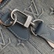 Fake Louis Vuitton M22537 LV Weekend NM Tote Bag Washed Denim Blue Replica Fake Louis Vuitton M22537 LV Weekend NM Tote Bag Washed Denim Blue Replica