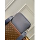 Fake Louis Vuitton Fastline Messenger LV Aerogram Bag M22611 Blue Replica