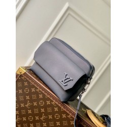 Fake Louis Vuitton Fastline Messenger LV Aerogram Bag M22611 Blue Replica