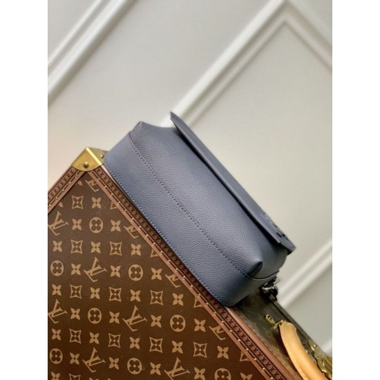 Fake Louis Vuitton Fastline Messenger LV Aerogram Bag M22611 Blue Replica