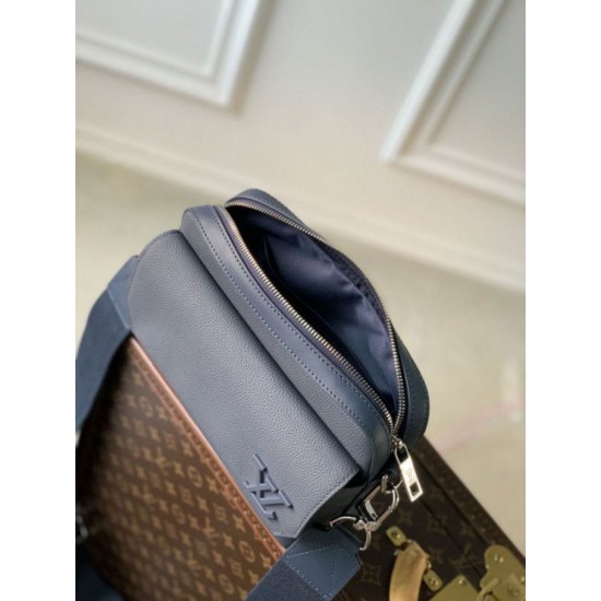Fake Louis Vuitton Fastline Messenger LV Aerogram Bag M22611 Blue Replica