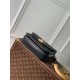 Replica Louis Vuitton Oxford Lockme Handbags M22735 Black