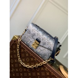 Replica Louis Vuitton LV M22834 Pochette Métis East West Bag Blue Fake Louis Vuitton LV M22834 Pochette Métis East West Bag Blue Replica
