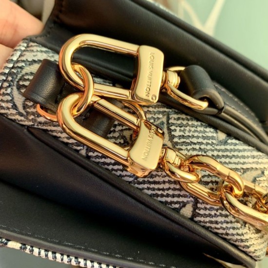 Replica Louis Vuitton LV M22834 Pochette Métis East West Bag Blue Fake Louis Vuitton LV M22834 Pochette Métis East West Bag Blue Replica