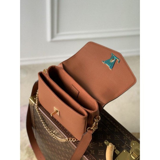 Replica Louis Vuitton Oxford Lockme Handbags M22952 Cognac Replica Louis Vuitton Oxford Lockme Handbags M22952 Cognac
