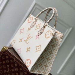 Fake Louis Vuitton OnTheGo MM Bag M22975 Beige Replica