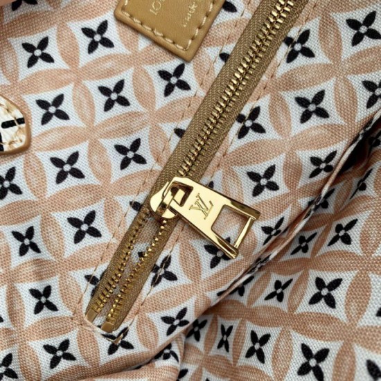 Fake Louis Vuitton OnTheGo MM Bag M22975 Beige Replica
