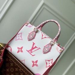 Fake Louis Vuitton OnTheGo PM Bag M22976 Rose Replica