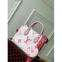 Fake Louis Vuitton OnTheGo PM Bag M22976 Rose Replica