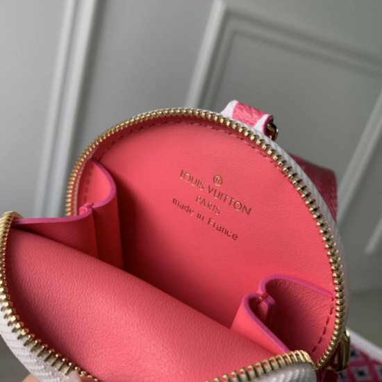 Replica Louis Vuitton OnTheGo PM Bag M22976 Rose Fake Louis Vuitton OnTheGo PM Bag M22976 Rose Replica