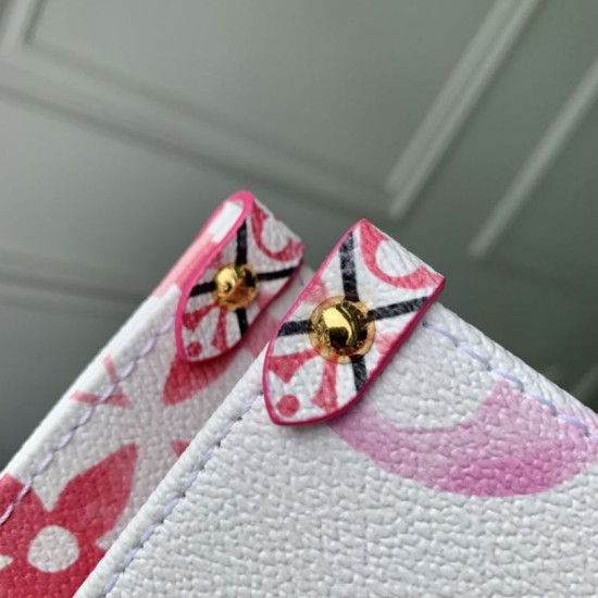 Replica Louis Vuitton OnTheGo PM Bag M22976 Rose Fake Louis Vuitton OnTheGo PM Bag M22976 Rose Replica