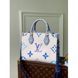 Replica Louis Vuitton OnTheGo PM Bag M22976 Blue