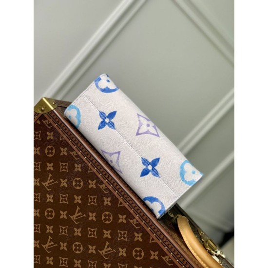 Replica Louis Vuitton OnTheGo PM Bag M22976 Blue Replica Louis Vuitton OnTheGo PM Bag M22976 Blue