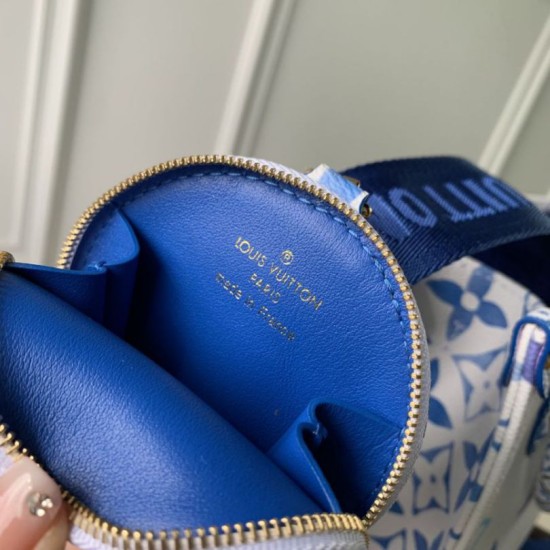 Replica Louis Vuitton OnTheGo PM Bag M22976 Blue Replica Louis Vuitton OnTheGo PM Bag M22976 Blue