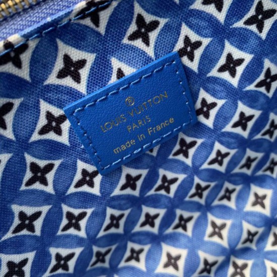 Replica Louis Vuitton OnTheGo PM Bag M22976 Blue Replica Louis Vuitton OnTheGo PM Bag M22976 Blue